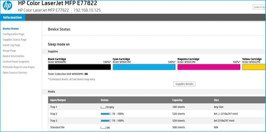 Accesso remoto all’ Embedded Web Server sulle stampanti HP