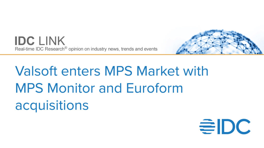 Valsoft entra nel mercato MPS grazie alle acquisizioni di MPS Monitor ed Euroform